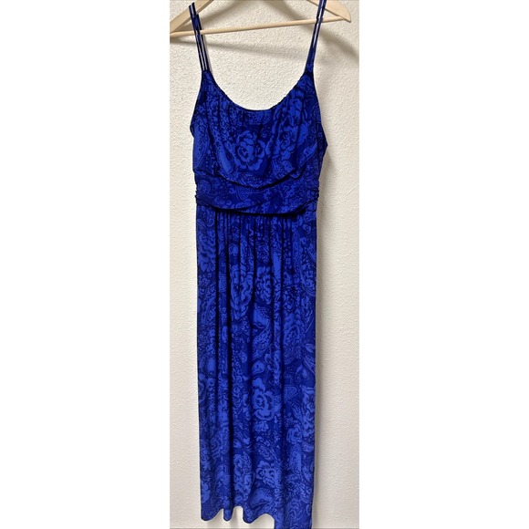 Lauren Ralph Lauren Dresses & Skirts - Lauren Ralph Lauren Dress Maxi Floral Empire Waist Stretch Mature Resort Sz 14